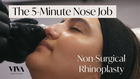 The 5 Minute Nose Job 🟡 The Non Surgical Rhinoplasty By Viva Skin