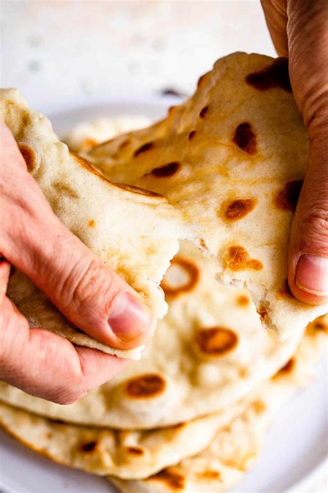 Easy Two Ingredient Naan Bread Recipe Thedirtygyro