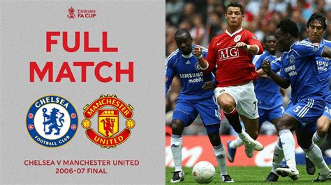 full match two giants clash at the new wembley stadium chelsea v man united fa cup final