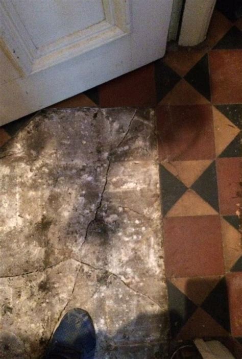 Rebuilding And Restoring A Damaged Victorian Tiled Floor