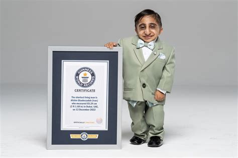Worlds Shortest Man 20 Is Happy With Guinness World Records Fame