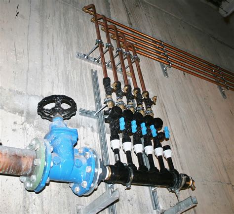 Plannet Plumbing Services Ltd Commercial Building Water Main Manifold