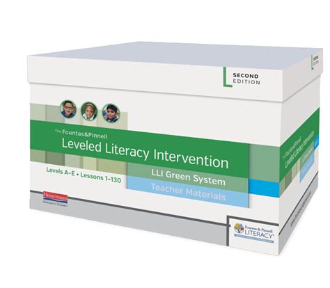 Fountas And Pinnell Leveled Literacy Intervention Lli Green System