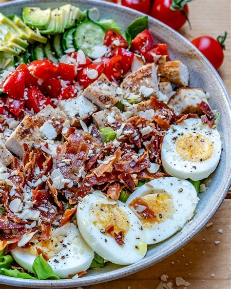 Easy Turkey Cobb Salad Recipe Video Blondelish