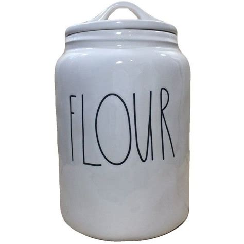 Rae Dunn Magenta Ceramic Flour Canister Kitchen And Dining