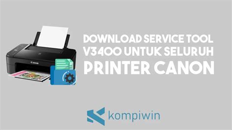 Download Service Tool V Untuk Seluruh Printer Canon