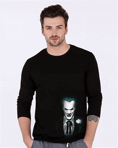 Shirt Joker Sleeve Realistic Bml Bewakoof Printed