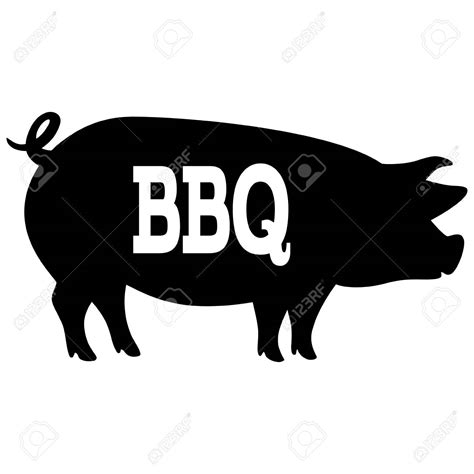 Bbq Silhouette Vector Free At Collection Of Bbq