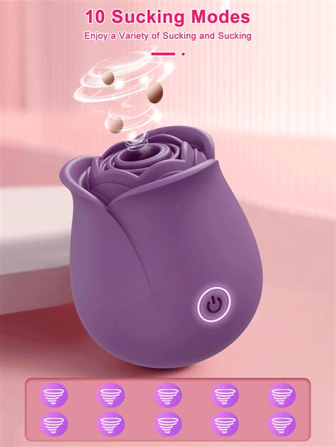 Sex Toys Rose Vibrator For Women Sucker Vibrator For Clitoris Nipple Stimulation Spot Clitoris