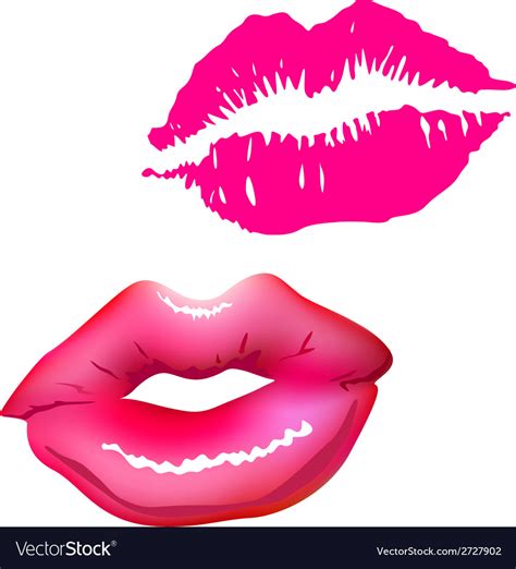 Lips Sex Pink Icon Women Royalty Free Vector Image