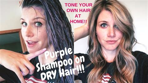 how to use purple shampoo best purple shampoo technique youtube