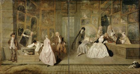 Virtual Explorations Of An 18th Century Art Market Space Gersaint