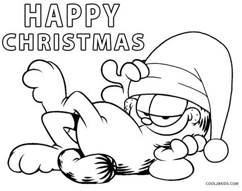 Because they believe that lord jesus born on this day and came to earth to save, guide and bless them. Printable Garfield Coloring Pages to Kids | Cool2bKids