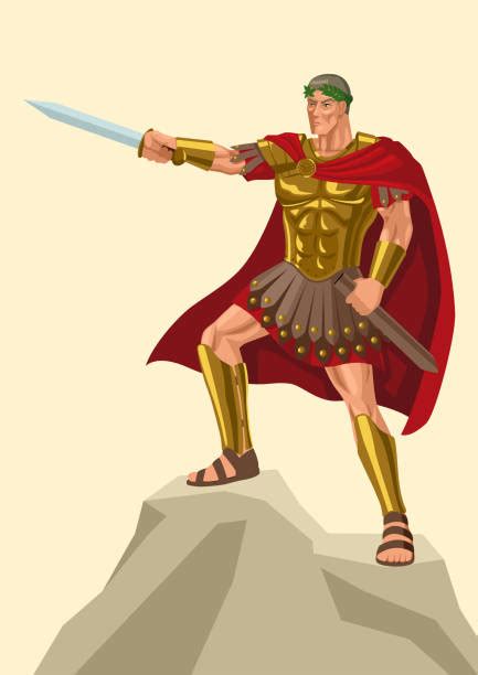 Cartoon Of A Julius Caesar Illustrations Royalty Free Vector Graphics