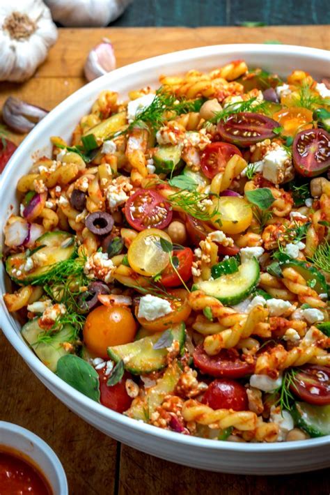 Just stick to this simple formula, cool the pasta correctly, and lean on this flavorful dressing every time you need to whip one up. Greek Pasta Salad with Sun Dried Tomato Vinaigrette ...