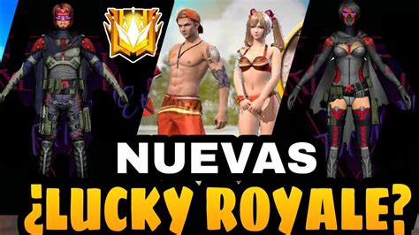 Nuevas Lucky Royale De Oro Y Diamante Actualizaci N Free Fire