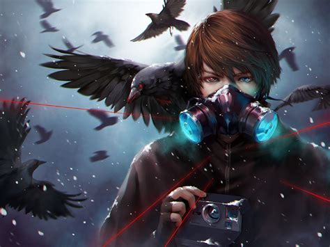 Anime Crow Mask Wallpaper Hd Anime 4k Wallpapers Images And