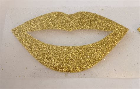 10 Pack Iron On Lips 3 Inches Wide Glitter Or Smooth Vinyl Etsy Singapore