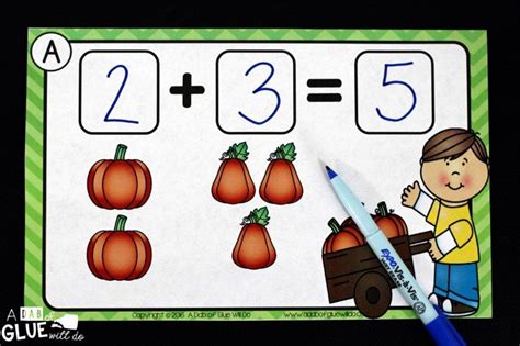 Pumpkin Addition Mats Is The Perfect Fall Math Center For Your