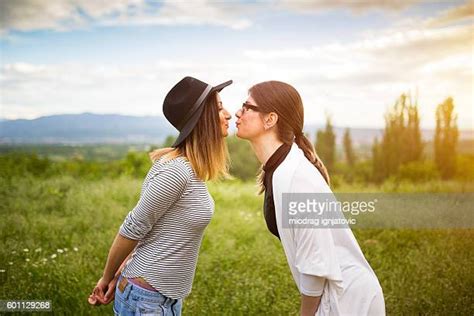 Gay Girls Kissing Bildbanksfoton Och Bilder Getty Images