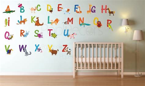 Kids Room Wall Stickers Playroom Printed Wall Decals 26
