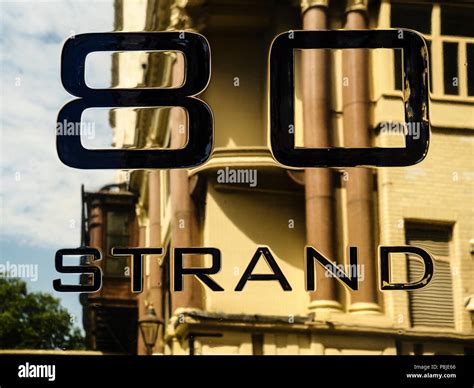 80 Strand London Hi Res Stock Photography And Images Alamy