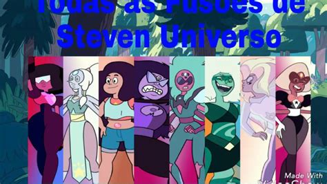 Todas As Fusões De Steven Universo Youtube