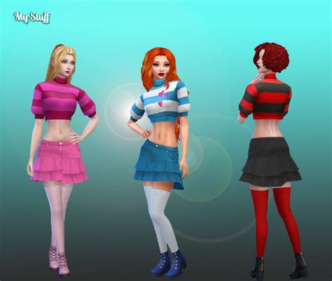 My Stuff Bloom Clothes Download I Received A Request To Maxis