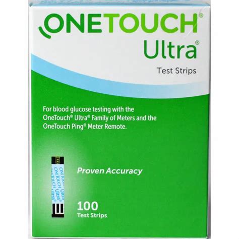 One Touch Ultra Blood Glucose Test Strips Ct Free Shipping Exp