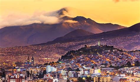 A Capital City High In The Andes Quito Is Dramatically Situated