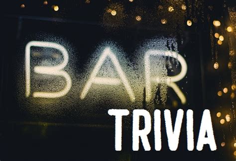 Top 100 Bar Pub Trivia Questions And Answers To Host A Trivia Night
