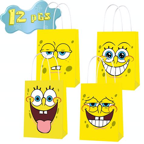 Buy Spongebob Inspired Squarepants Party Supplies Favor Goodie T