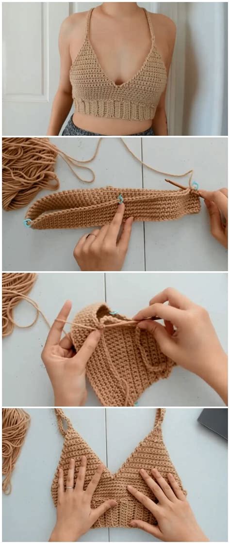 Crochet Bralette Learn To Crochet Crochet Kingdom