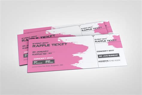 Concert Event Ticket Design Template · Graphic Yard Graphic Templates
