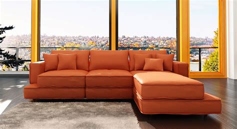 Orange Sofa Freshnist Design