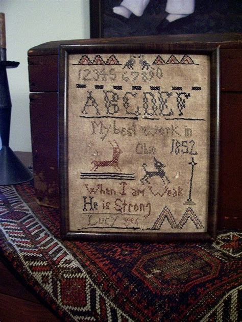 Maybe you would like to learn more about one of these? Even more Prims! | Cross stitch samplers, Primitive ...