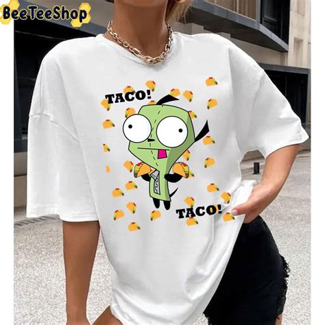 Taco Taco Gir Invader Zim Graphic Unisex T Shirt Beeteeshop