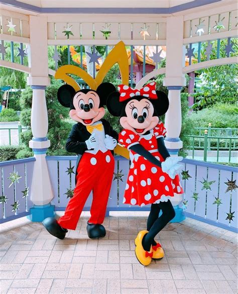 Mickey And Minnie At Hong Kong Disneyland ️ Walt Disney Paris Minnie