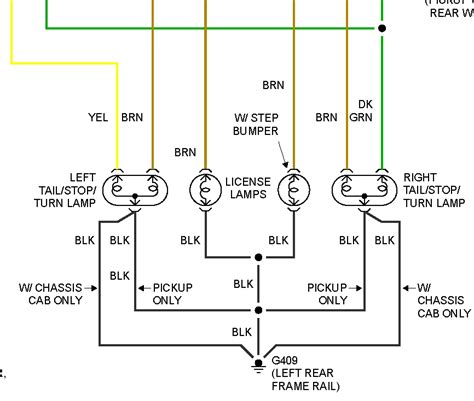 I drew out a wiring diagram, and found that led 1, 2, 3 are in series between the yellow wire and the black wire. Brake Lights: I Have a 1194 Chevy Silverado 1500. I Am Having ...