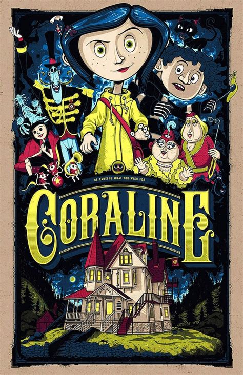 Introducir 57 Images Coraline Movie Poster Hd Viaterra Mx