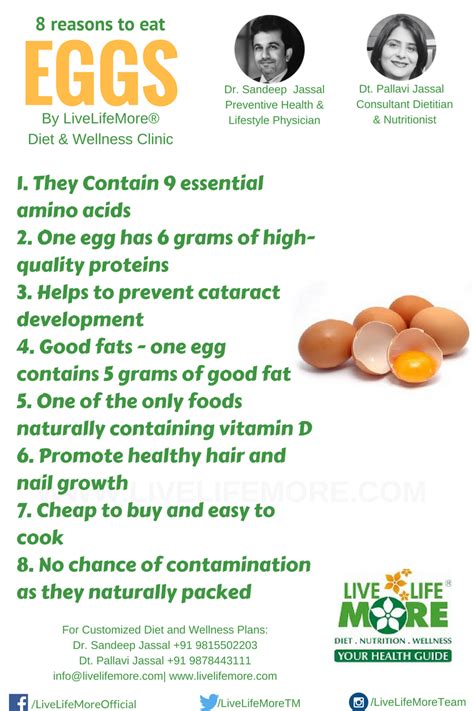8 Nutritional Health Benefits Of Eggs That You Should Know Live Life More