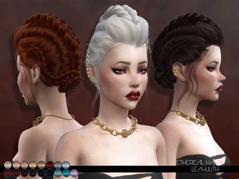 Woman Hair Bun Hairstyle Fashion The Sims 4 P1 Sims4 Clove Share