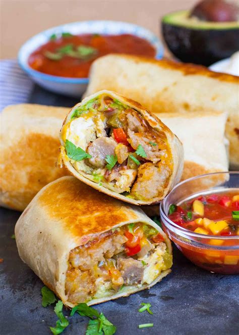 Ultimate Breakfast Burrito Recipe Video Tatyanas Everyday Food