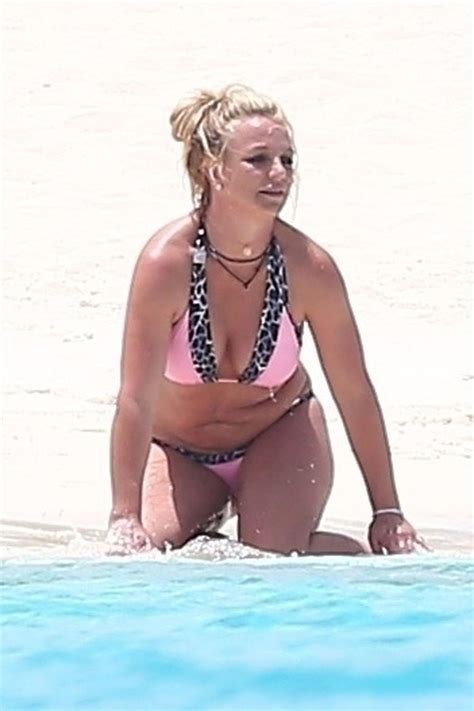 Britney Spears In A Bikini Celebmafia