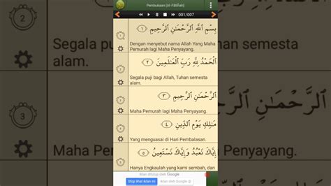 Detail Bacaan Surat Al Fatihah Beserta Artinya Koleksi Nomer 53