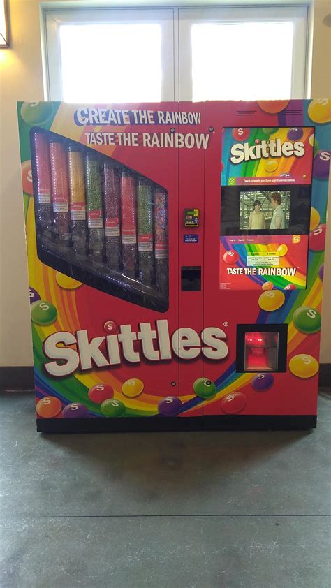 this skittles vending machine r mildlyinteresting