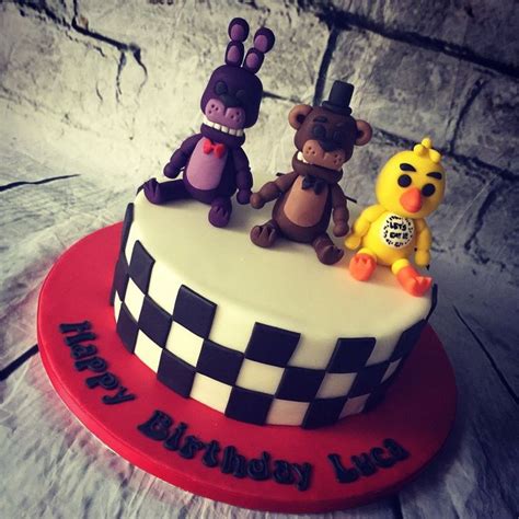 Five Nights At Freddys Birthday Cake Fnaf Cakes Birthdays Fnaf Cake Cake