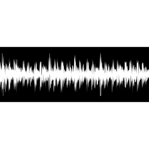 White Sound Wave Vector Clip Art Free Svg