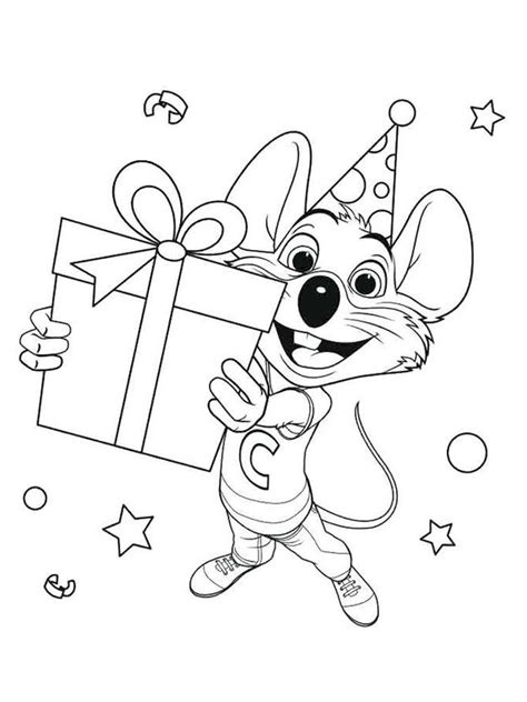 Chuck E Cheese Coloring Pages Sheet Chuck E Cheese S Is A Chain Of