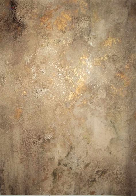 Aged Plaster Over Gold Fauxpainting In 2020 Wall Painting